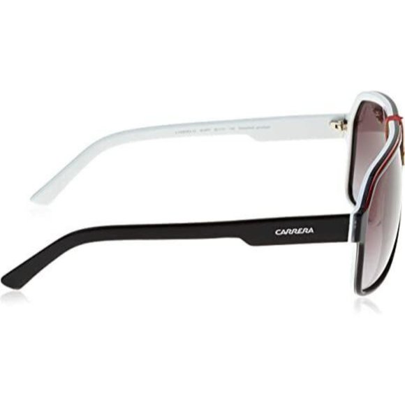 Carrera 33 sunglasses Men Rectangular Black, Red & White - Picture 3 of 4